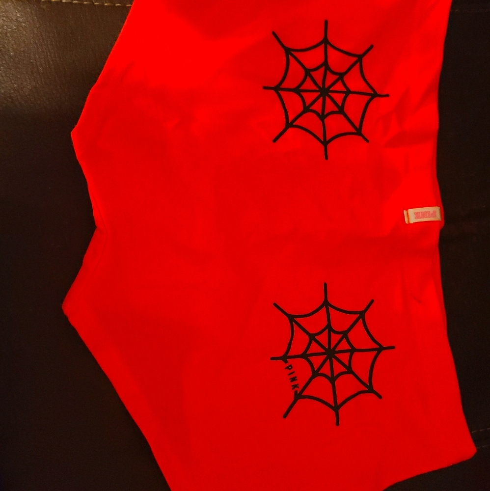 VICTORIA SECRET PINK HALLOWEEN BOYSHORTS SIZE S